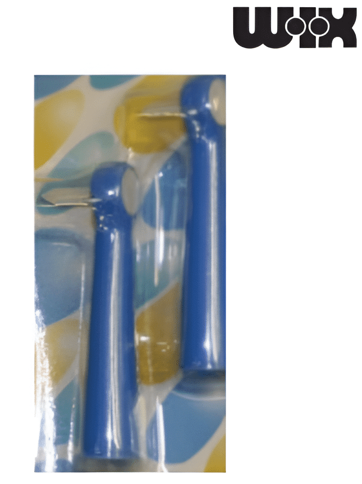 Wix 2 Pack Dental Flossers With Adapter-B - Image 1