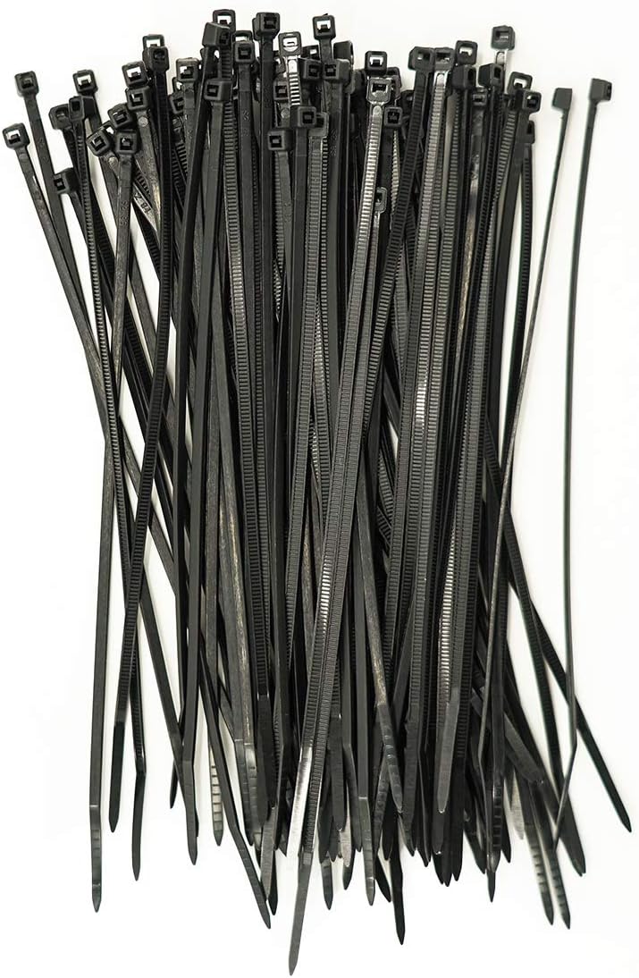 Cable Tie, Black 200×4.5mm, 100 Pack - Image 1