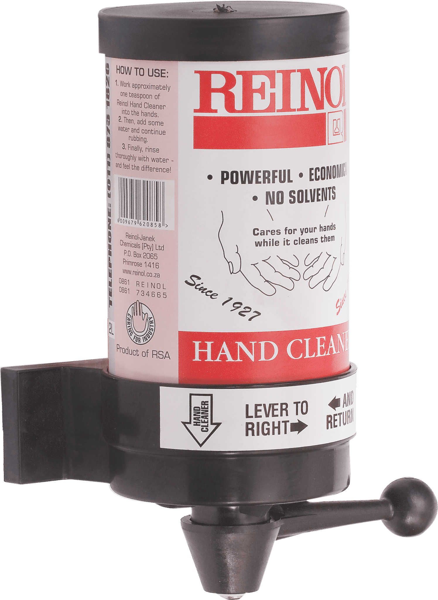 4-8-3-1-1.png Reinol Paste Hand Cleaner Dispenser + 2litre Cartridge(Box of 5) - Image 1