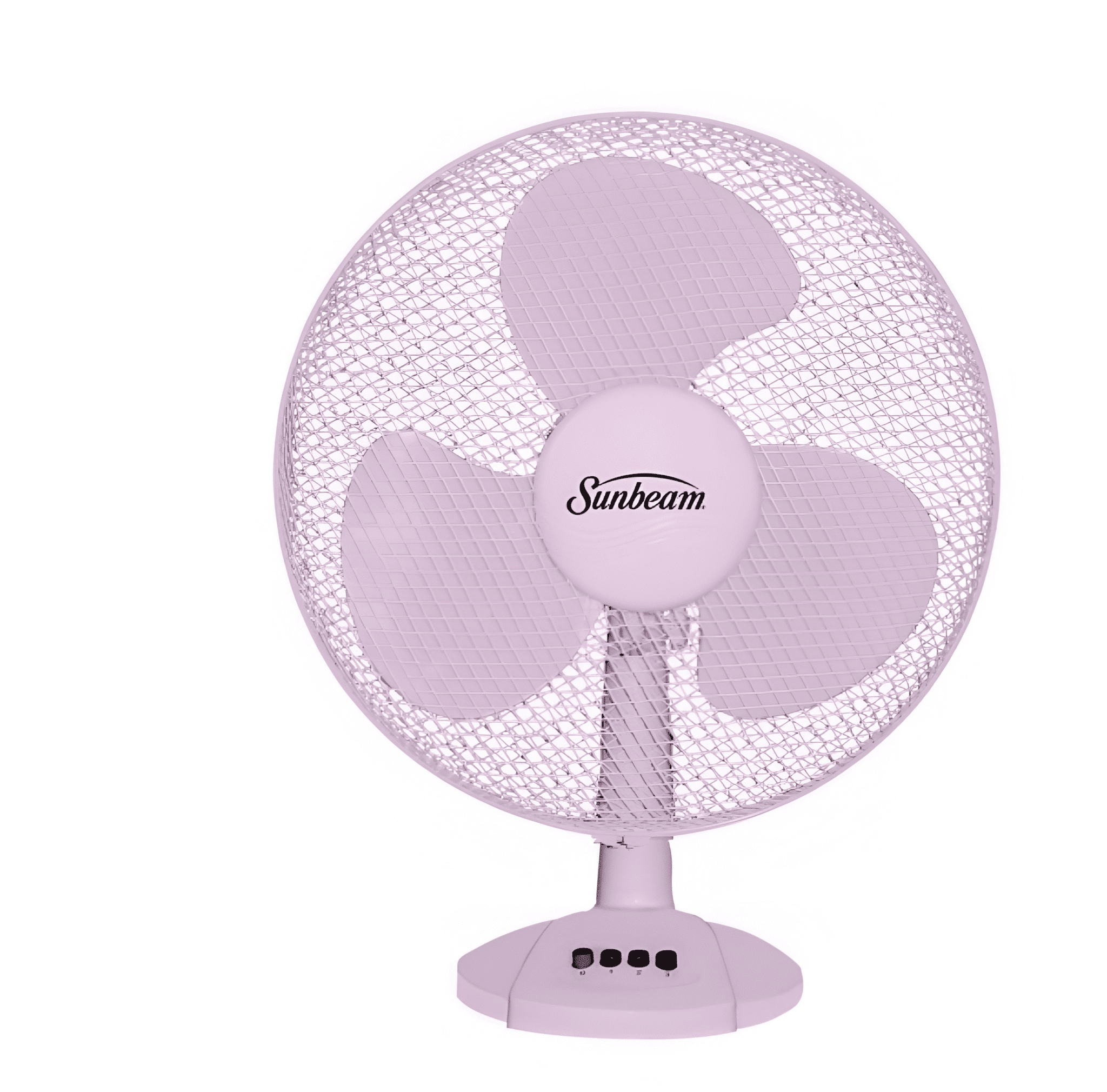 pixelcut-export-4-4-1-1-1.png Sunbeam 12"(40CM) OSCILLATING DESK FAN - PURPLE - Image 1