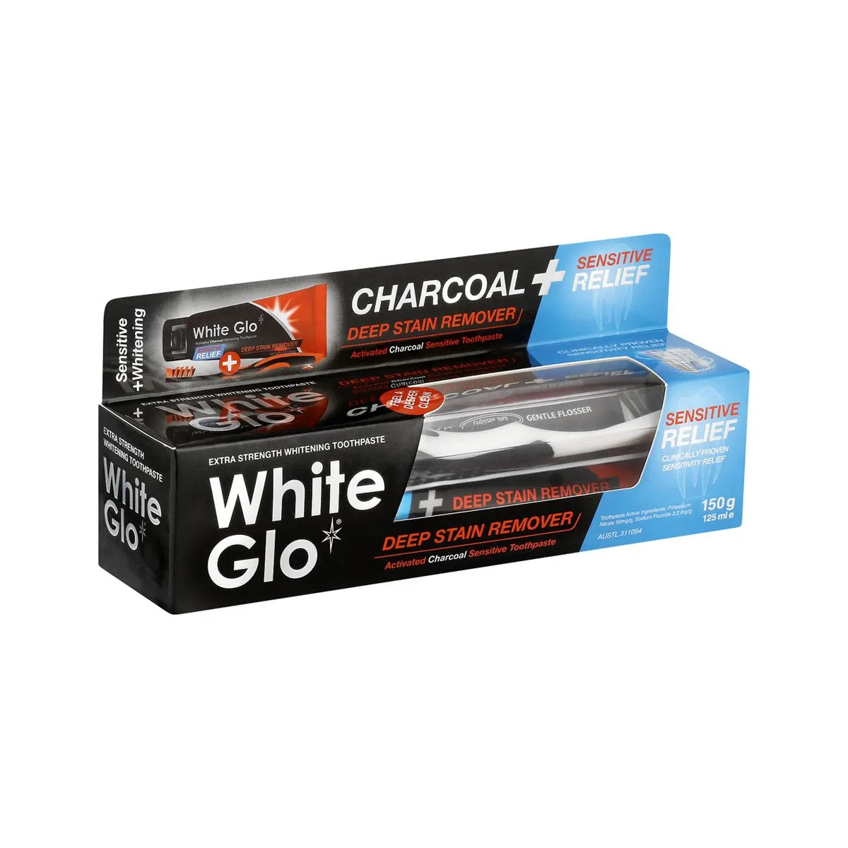 5f159adb0e7c4_9319871001254 Toothpaste Charcoal With
Toothbrush -100 Ml(Pack of 6) - Image 1